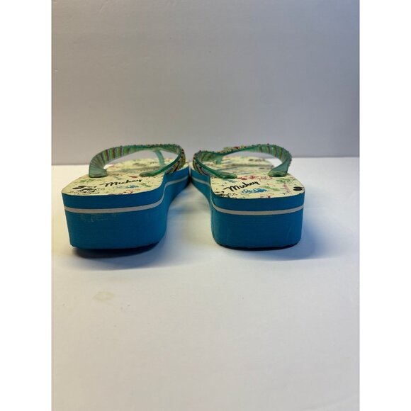 Disney Mickey Flip Flops (size 9 women’s) - Picture 3 of 9